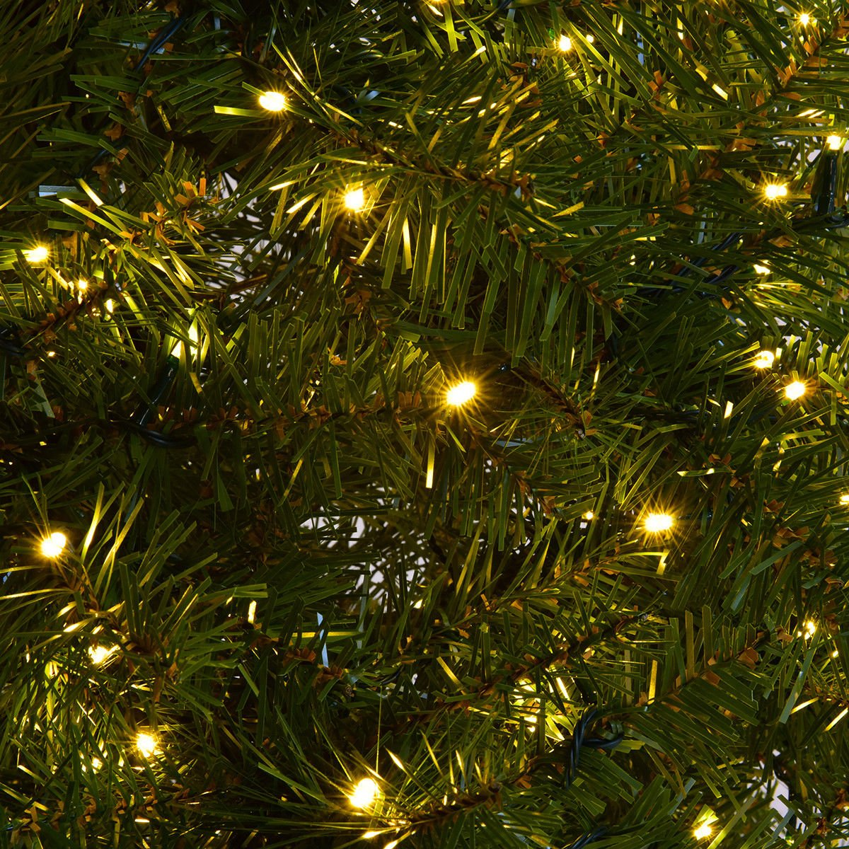 Lucktree Pre-lit Christmas Tree, 8FT Premium Hinged Spruce Tree - LucktreeUS