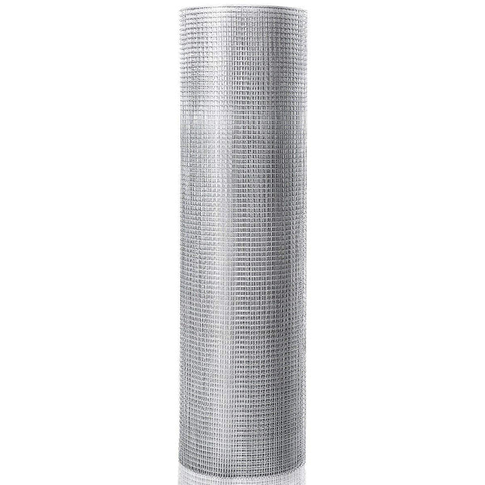 XXX 48'' x 50' 1/4 inch Hardware Cloth, 23 Gauge Square Galvanized Chicken Wire Welded Fence