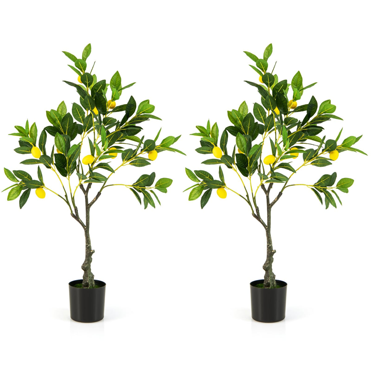 Lucktree Artificial Lemon Tree