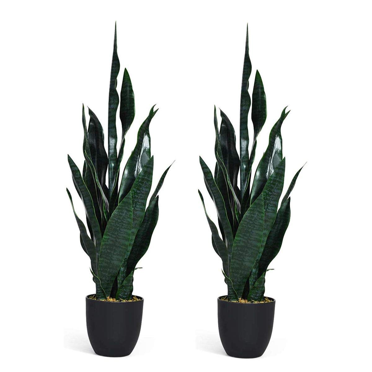 Artificial Snake Plant, 36" Fake Sansevieria