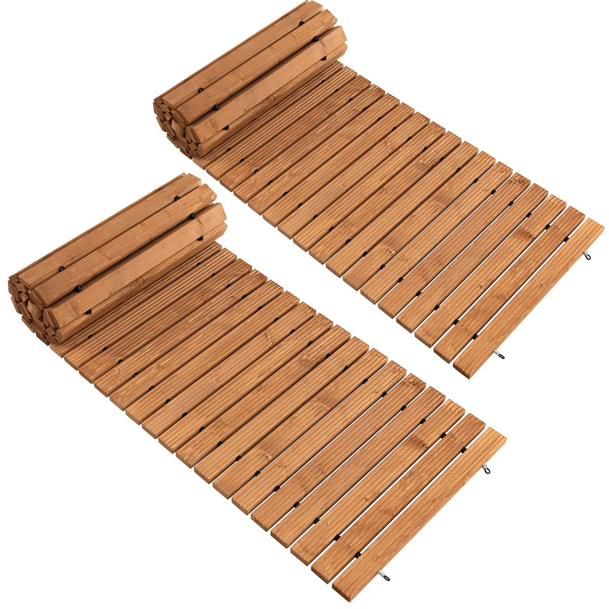 Lucktree 8ft Wooden Garden Pathway