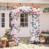 84.5" Wooden Garden Arch, Archway Arbor Trellis for Climbing Roses, Vines and Vegetables