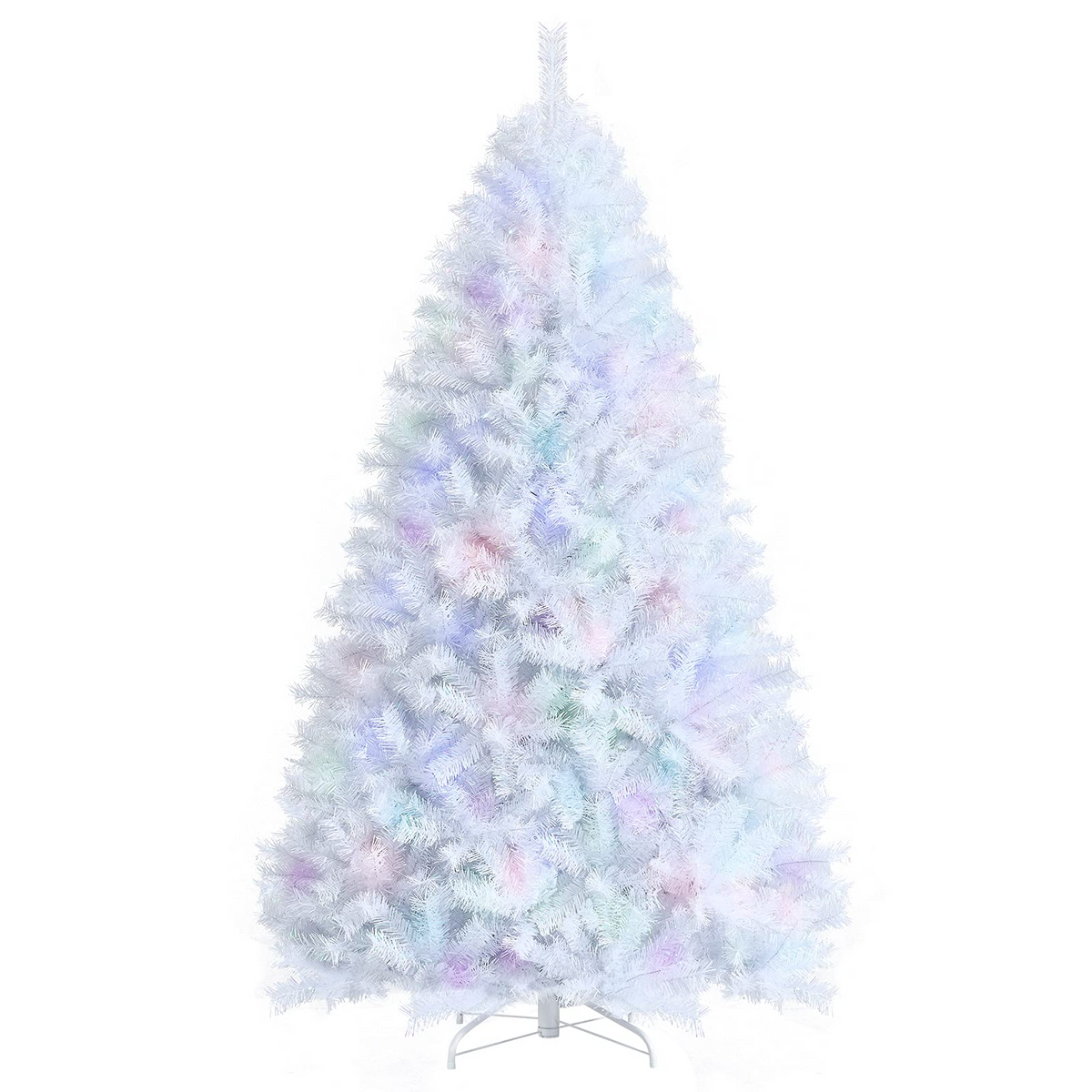 Lucktree Artificial Christmas Tree, Hinged Unlit Full Xmas Pine Tree, Quick Set-Up, for Indoor Home Office Holiday Decoration - LucktreeUS