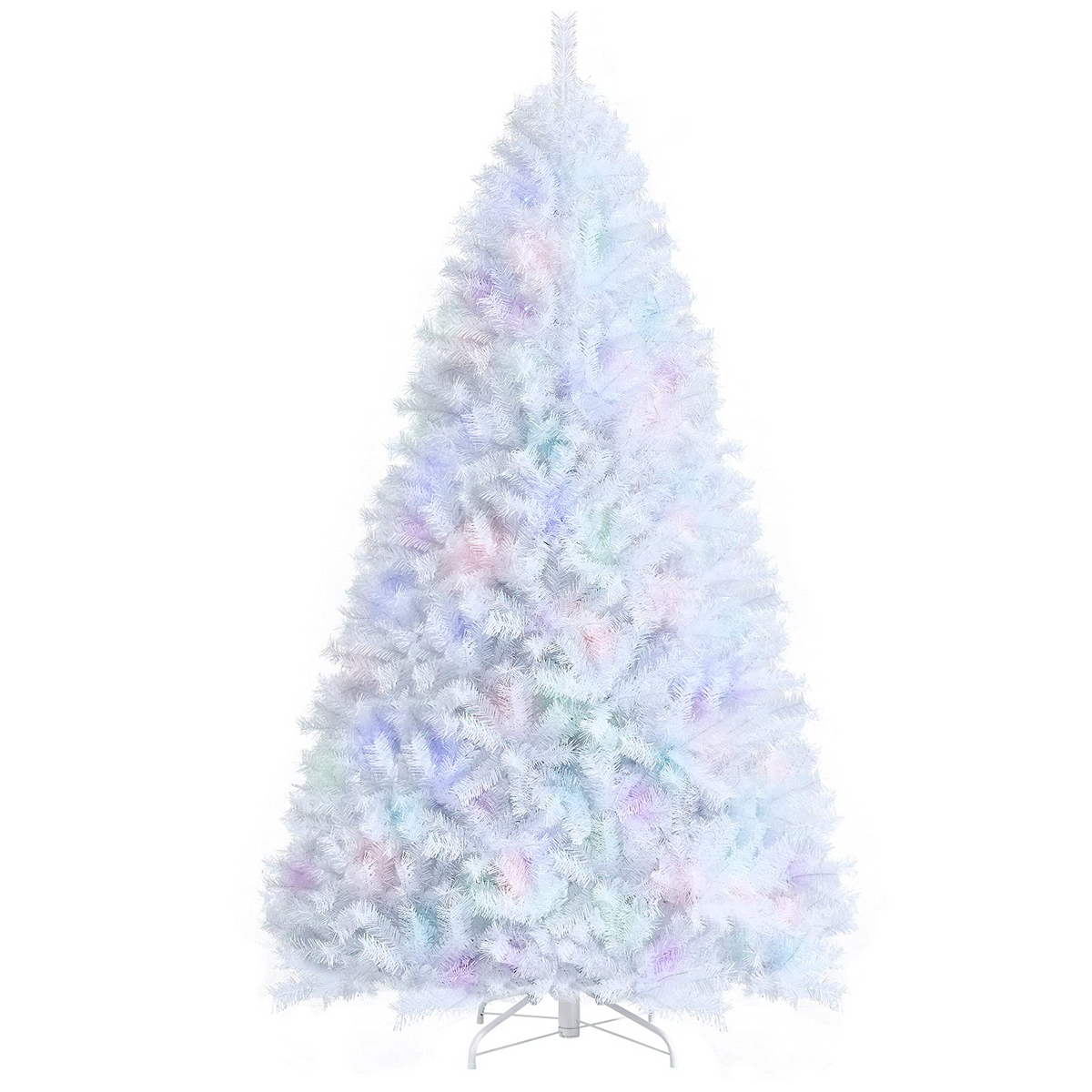 Lucktree Artificial Christmas Tree, Hinged Unlit Full Xmas Pine Tree, Quick Set-Up, for Indoor Home Office Holiday Decoration - LucktreeUS