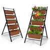 Elevated Garden Beds with Water Drainage Hole