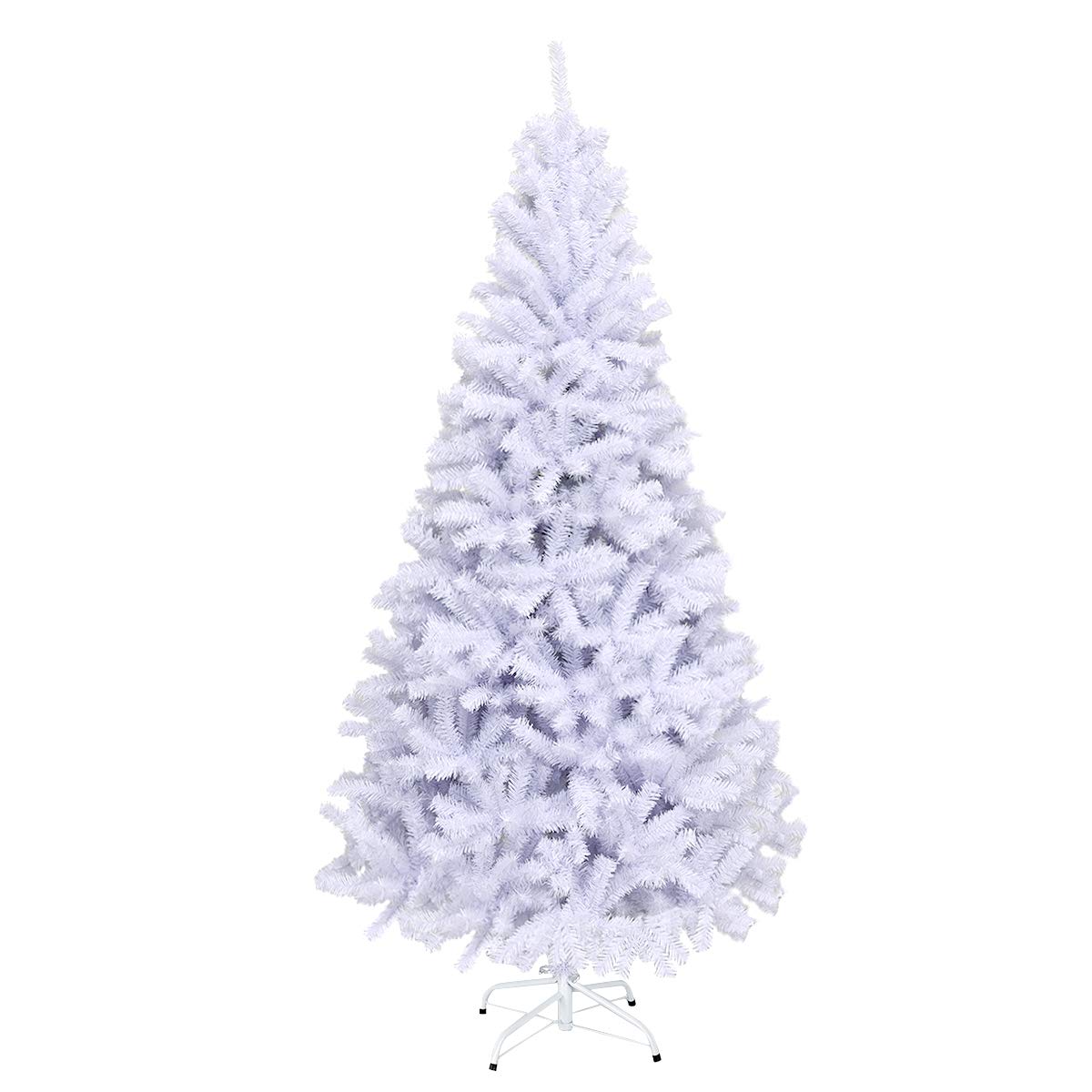 6ft /7.5ft/9ft White Artificial Christmas Tree - LucktreeUS
