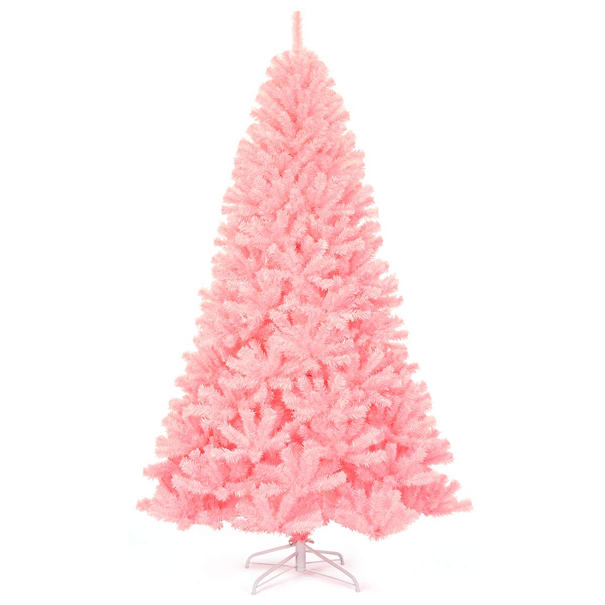 Lucktree Unlit Artificial Christmas Tree, 100% New PVC Material, Xmas Tree for Indoor and Outdoor Decoration - LucktreeUS