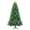 Lucktree Christmas Tree, Hinged Remote Control Artificial Xmas Tree, Residential and Commercial Decoration for Indoor - LucktreeUS