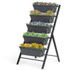 Vertical Raised Garden Bed, Elevated Planter Raised Beds with Water Drainage