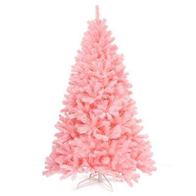 Lucktree Unlit Artificial Christmas Tree, 100% New PVC Material, Xmas Tree for Indoor and Outdoor Decoration - LucktreeUS