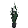 Artificial Snake Plant, 36" Fake Sansevieria - LucktreeUS