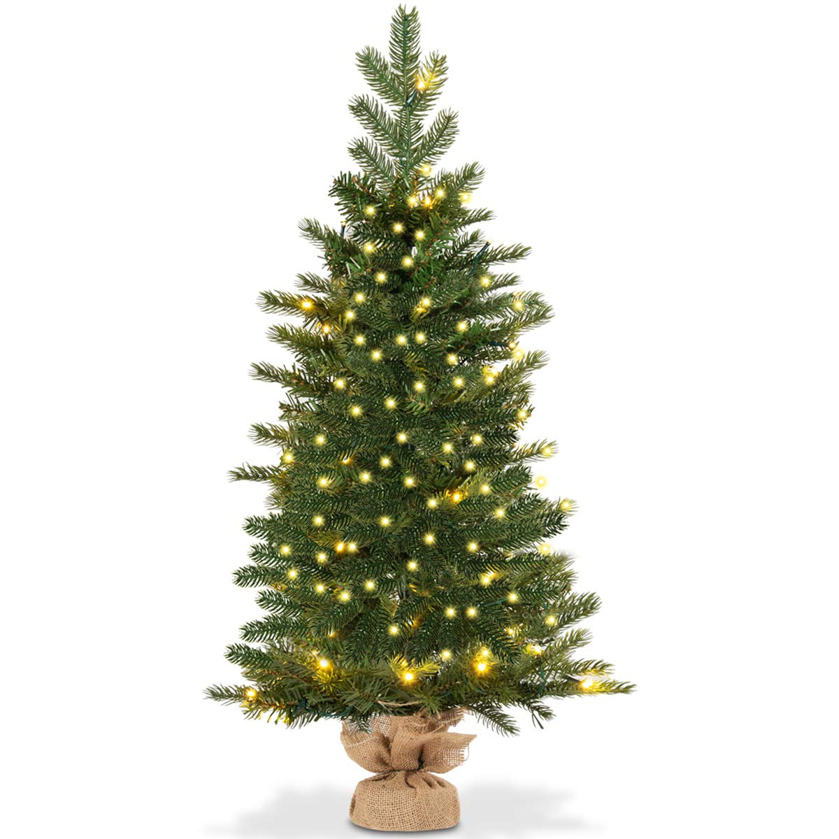 Lucktree 3ft Prelit Christmas Tree - LucktreeUS