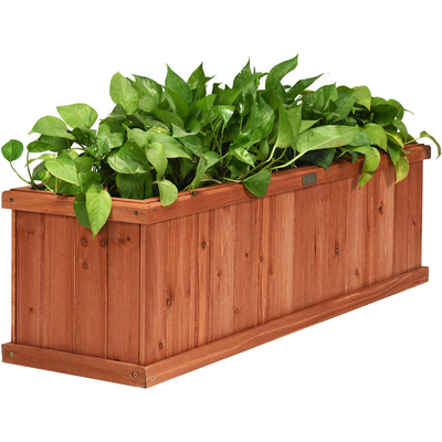 Raised Garden Flower or Vegetable Planter - Lucktree