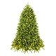 5ft Prelit Christmas Tree, Premium Hinged Artificial Fir Tree - LucktreeUS