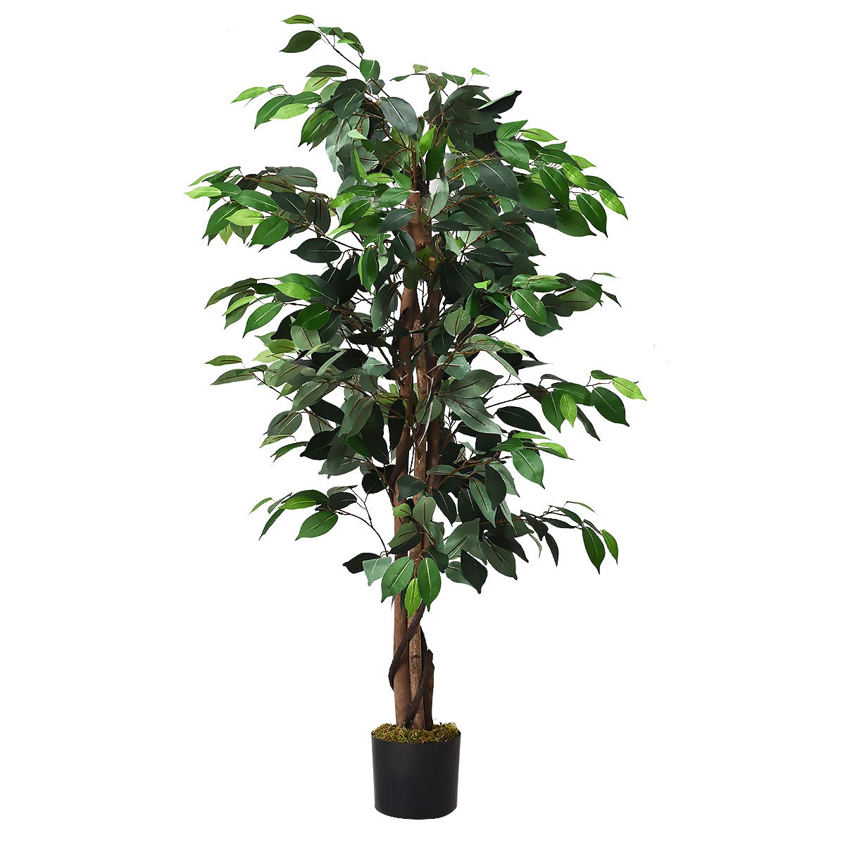4/5.5/6FT FICUS Silk Leaf Artificial Tree - LucktreeUS