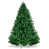 Lucktree Artificial Christmas Tree, Unlit Premium Hinged Spruce Xmas Tree with Solid Metal Stand, for Outdoor and Indoor Decor - LucktreeUS