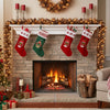 9FT Pre-lit Artificial Christmas Garland, Christmas Garland with 35 Warm White LED Lights