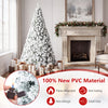 7.5 FT Snow Flocked Artificial Christmas Tree