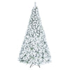 7.5 FT Snow Flocked Artificial Christmas Tree