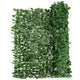 Artificial Hedges Faux Ivy Leaves Fence Decorative Trellis Privacy Fence Screen Mesh (59"x95") - Lucktree
