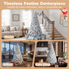 7.5 FT Snow Flocked Artificial Christmas Tree