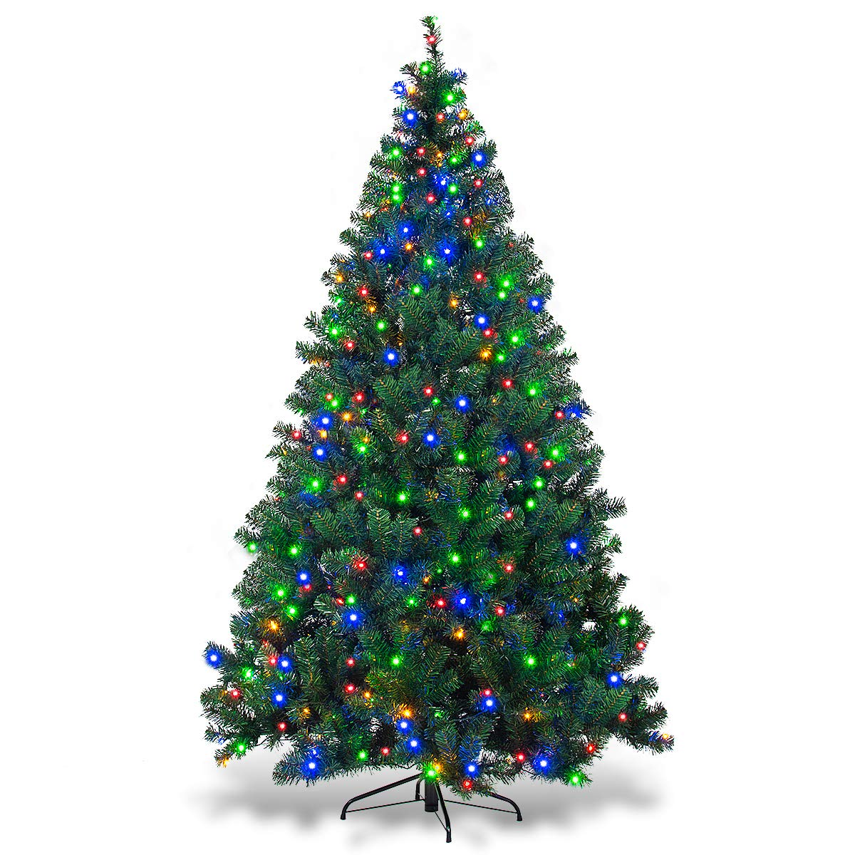 Lucktree Artificial Christmas Tree Premium Spruce Hinged Tree, UL-Certified Transformer - LucktreeUS