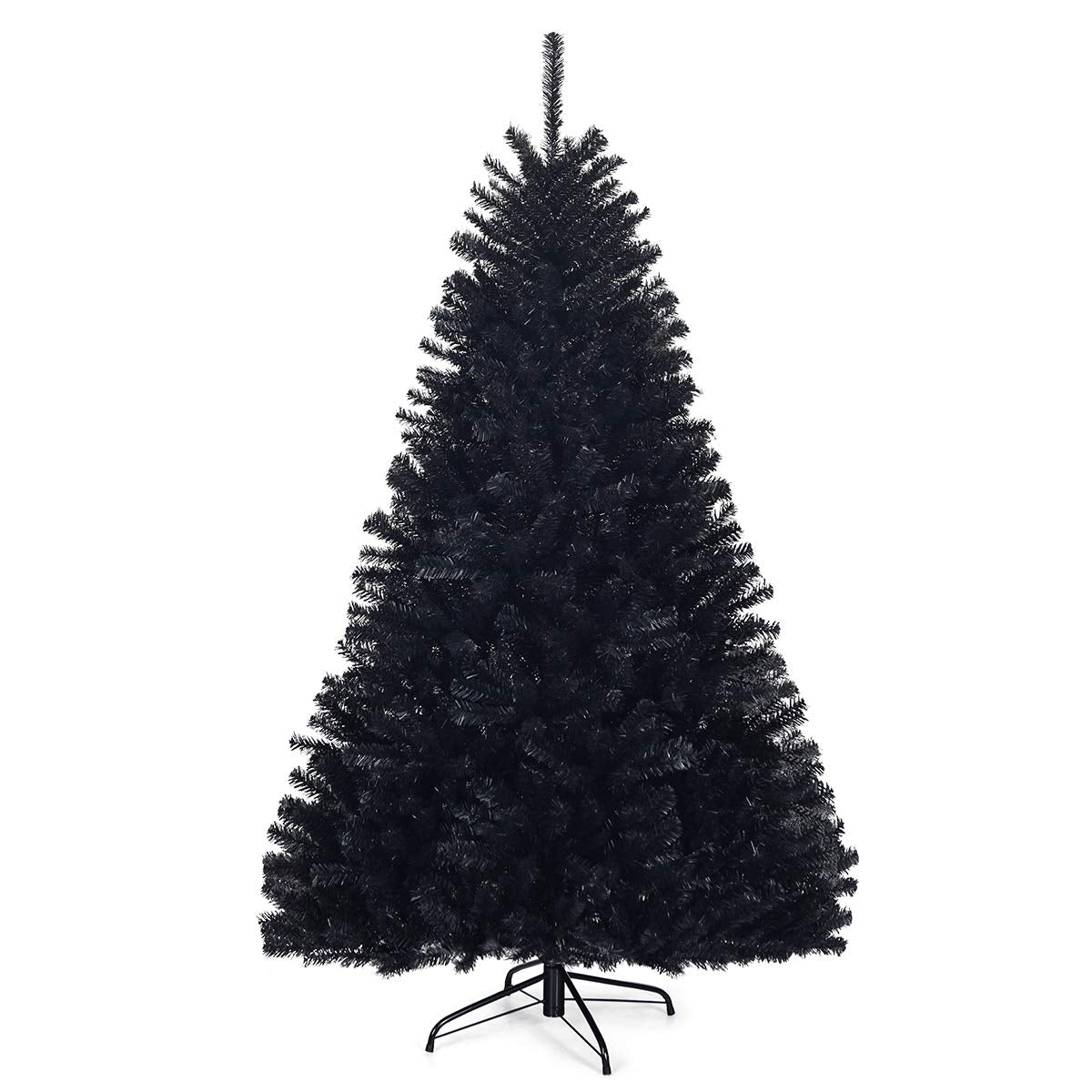Lucktree Unlit Artificial Christmas Tree, 100% New PVC Material, Xmas Tree for Indoor and Outdoor Decoration - LucktreeUS