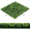 Lucktree 12PCS 20x20inch Artificial Boxwood Panels Garden Privacy Fence Screen