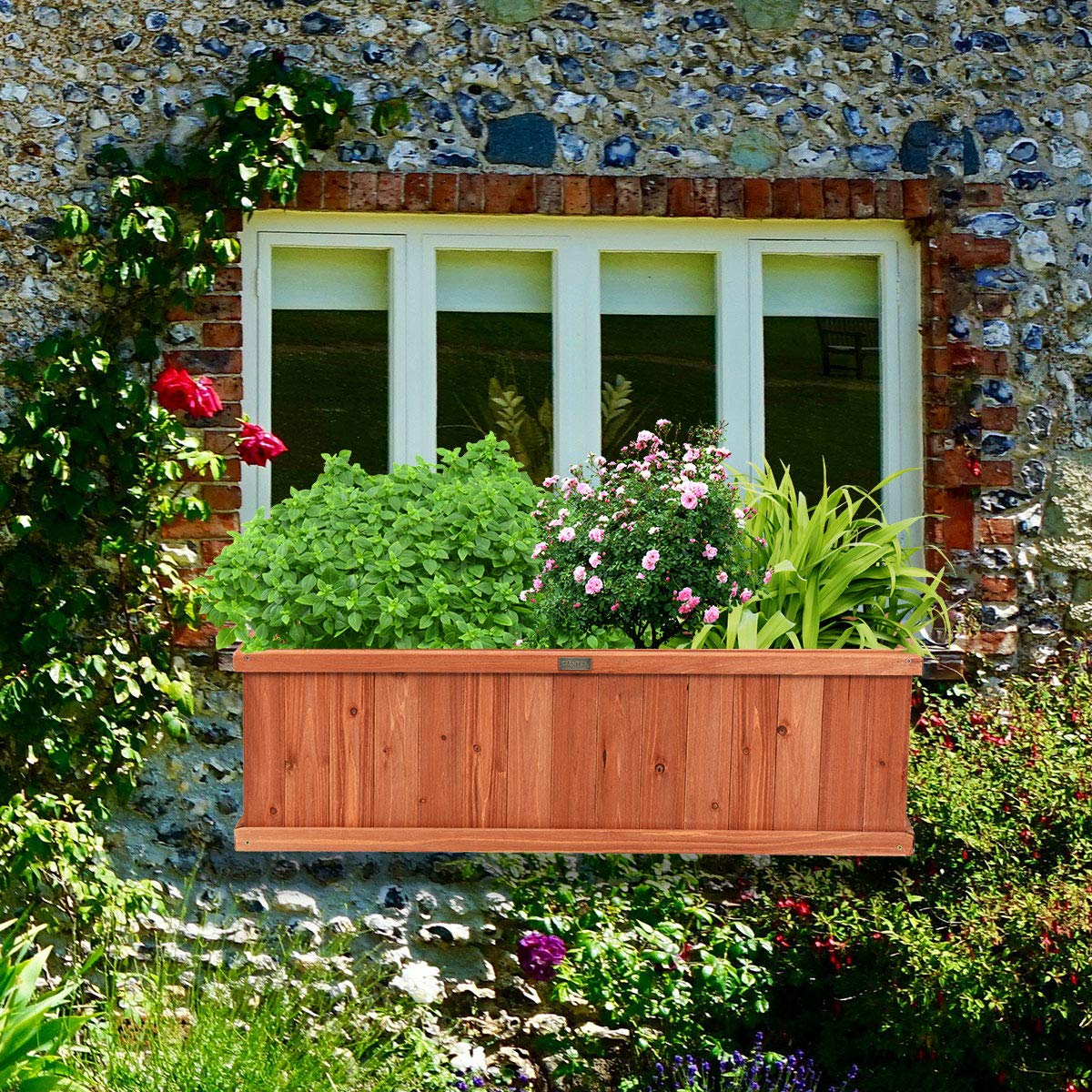 Raised Garden Flower or Vegetable Planter - Lucktree