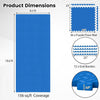 Lucktree 12/24/36/48 Tiles Exercise Flooring Mats with Border