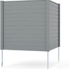 Lucktree Air Conditioner Fence 2/4 Panels - 48''W x 48''H Outdoor Privacy Screen with Upgraded Metal Stakes