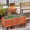 Raised Garden Flower or Vegetable Planter - Lucktree