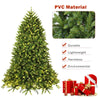 5ft Prelit Christmas Tree, Premium Hinged Artificial Fir Tree - LucktreeUS