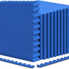 Lucktree 12/24/36/48 Tiles Exercise Flooring Mats with Border
