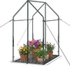Lucktree Mini Outdoor Portable Green House with Sturdy Metal Frame