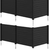 Lucktree No-Dig Air Conditioner Fence with Metal Stakes 48''W x 36''H