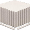 Lucktree 12/24/36/48 Tiles Exercise Flooring Mats with Border