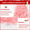 Lucktree Unlit Artificial Christmas Tree, 100% New PVC Material, Xmas Tree for Indoor and Outdoor Decoration - LucktreeUS