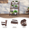 Lucktree 3 Tier Folding Wooden Plant Stand