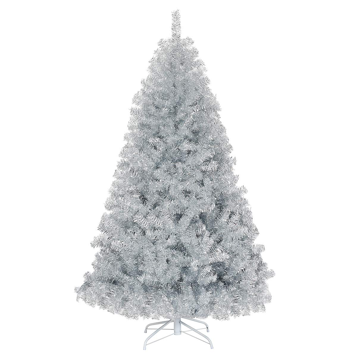 Lucktree Unlit Artificial Christmas Tree, 100% New PVC Material, Xmas Tree for Indoor and Outdoor Decoration - LucktreeUS