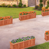 Raised Garden Flower or Vegetable Planter - Lucktree