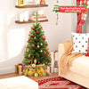 3FT Artificial Christmas Tree, Premium Mini Xmas Pine Tree with Stand Base Thicken Tips