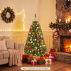 Lucktree 4FT Artificial Christmas Tree | Full Xmas Tree w/296 Branch Tips and 2 Lighting Colors