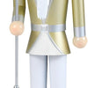 Lucktree 32.5 Inch Christmas Nutcracker with High Hat and Beautiful Scepter