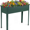 Lucktree Metal Raised Garden Bed with Legs(40”x16”x32”)