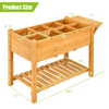 Elevated Raised Garden Box (47L x 21W x 31.5H)