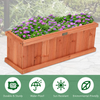 Raised Garden Bed Flower or Vegetable Planter (28" L X 9" W X 10" H)