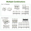 Set of 4 Raised Garden Bed Kits