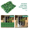 Lucktree 12PCS 20x20inch Artificial Boxwood Panels Garden Privacy Fence Screen