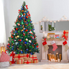 Lucktree Artificial Christmas Tree Premium Spruce Hinged Tree, UL-Certified Transformer - LucktreeUS